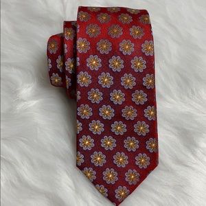Black Brown 1826 silk tie